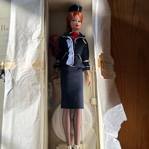 Silkstone Barbie The Stewardess NRFB Gold Label